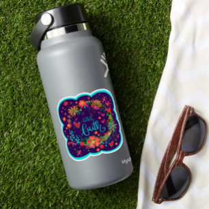 Faith Floral Trendy Fun Inspirivity Sticker