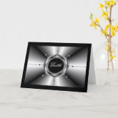 Faith Fraktal Grußkarte Karte (Gelbe Blume)