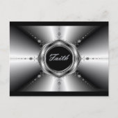 Faith Fraktal Inmate Postcard Postkarte (Vorderseite)