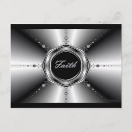 Faith Fraktal Inmate Postcard Postkarte