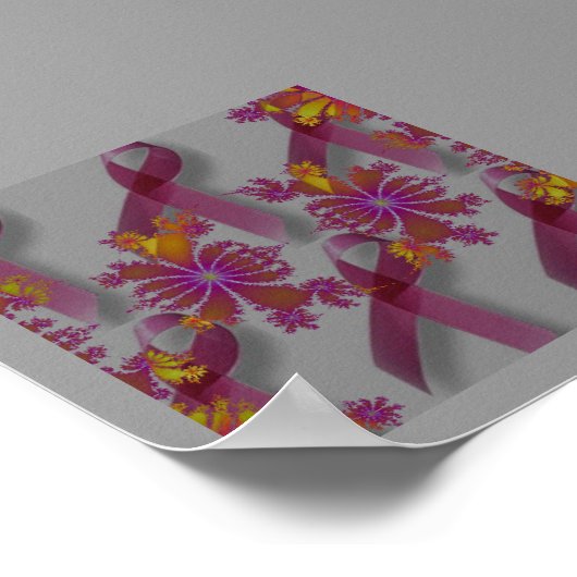 Faith Fraktal Poster (Ecke)