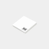 Faith Fuels Hope Quote – Uplifting Christian Art Post-it Klebezettel (angewinkelt)