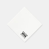 Faith Fuels Hope Quote – Uplifting Christian Art Serviette (Ecke)