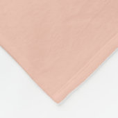 FAITH gibt Stoff Fleece Blanket (Peach) (Ecke)