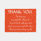 Faith Gifts Collection Fleecedecke (Vorderseite (Horizontal))