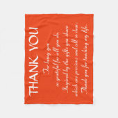 Faith Gifts Collection Fleecedecke (Vorderseite)