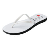 FAITH GIFTS COLLECTION - FLIP FLOPS BADESANDALEN (Schrägansicht)