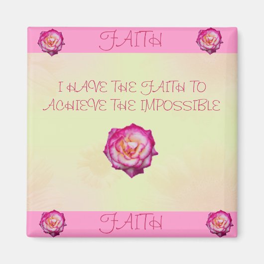 FAITH GIFTS COLLECTION MAGNET (Vorne)