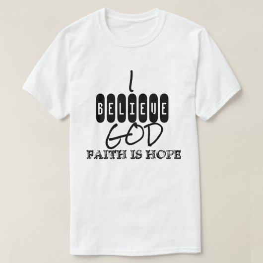 Faith Gifts Collection T - Shirt (Design vorne)