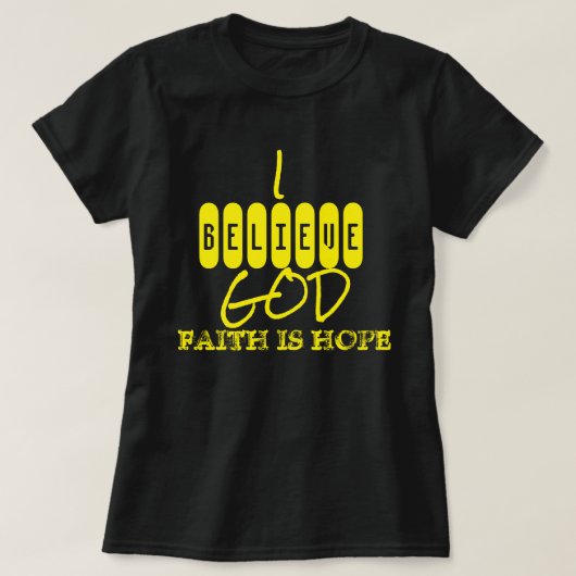 Faith Gifts Collection T - Shirt (Design vorne)