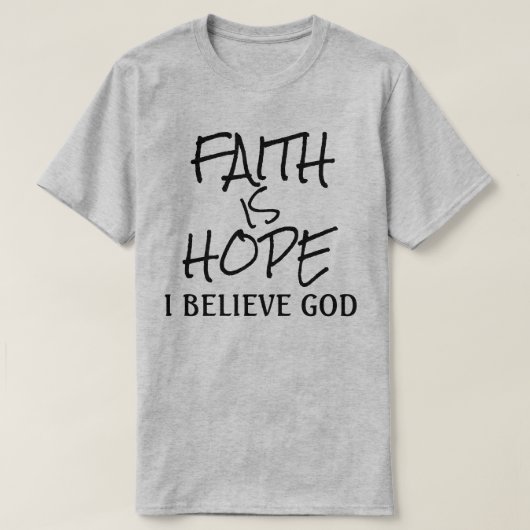 Faith Gifts Collection T - Shirt (Design vorne)