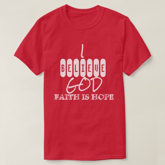 Faith Gifts Collection T - Shirt (Design vorne)