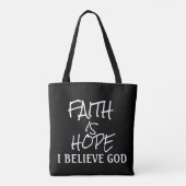 Faith Gifts Collection Toag Tasche (Rückseite)