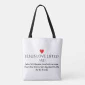 FAITH GIFTS COLLECTION - TOTE BAG TASCHE (Rückseite)