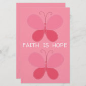 FAITH GIFTS SAMMLUNGSSTATIONERIE BRIEFPAPIER (Vorne/Hinten)