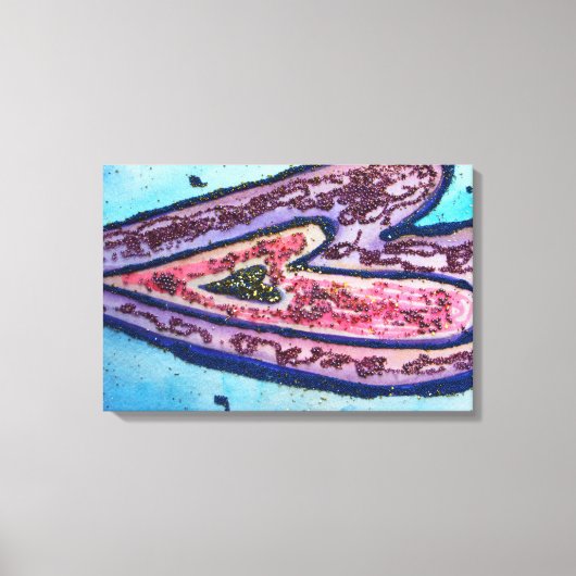 Faith Glitzer Hörbilder Leinwand drucken (Vorderseite)