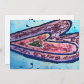 Faith Glitzer hört eine individuelle Einladung ode (Vorne/Hinten)