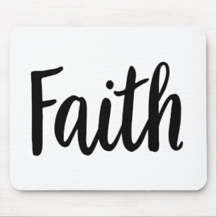 Faith Gospel Graphics Ästhetische Christliche Zita Mousepad