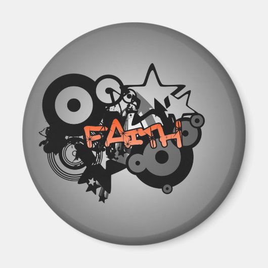 FAITH Graffiti Art Magnet (Vorne)