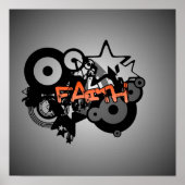 FAITH Graffiti Art Poster (Vorne)