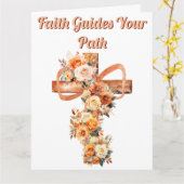 Faith Guides Karte (Gelbe Blume)