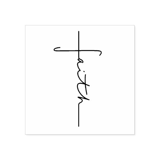 Faith Gummistempel (Prägung)