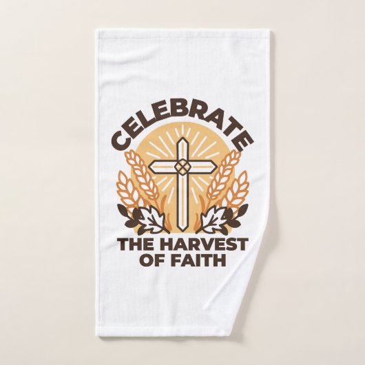 Faith Harvest Celebration - Inspiration Art Badhandtuch Set (Handtuch)