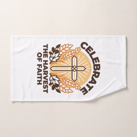 Faith Harvest Celebration - Inspiration Art Badhandtuch Set (Handtuch)