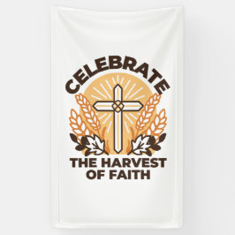Faith Harvest Celebration - Inspiration Art Banner