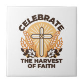 Faith Harvest Celebration - Inspiration Art Fliese (Vorderseite)