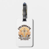 Faith Harvest Celebration - Inspiration Art Gepäckanhänger (Rückseite vertikal)