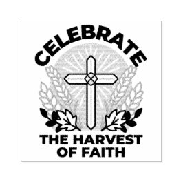 Faith Harvest Celebration - Inspiration Art Gummistempel