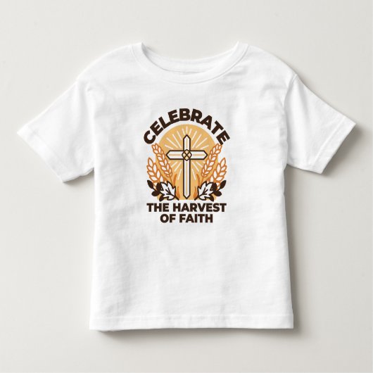 Faith Harvest Celebration - Inspiration Art Kleinkind T-shirt (Vorderseite)
