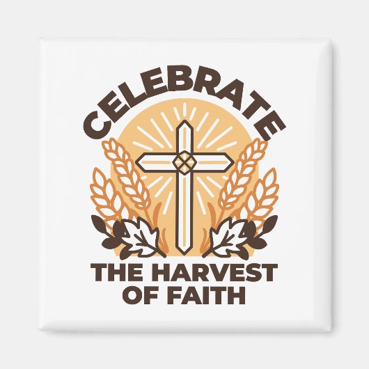Faith Harvest Celebration - Inspiration Art Magnet (Vorne)