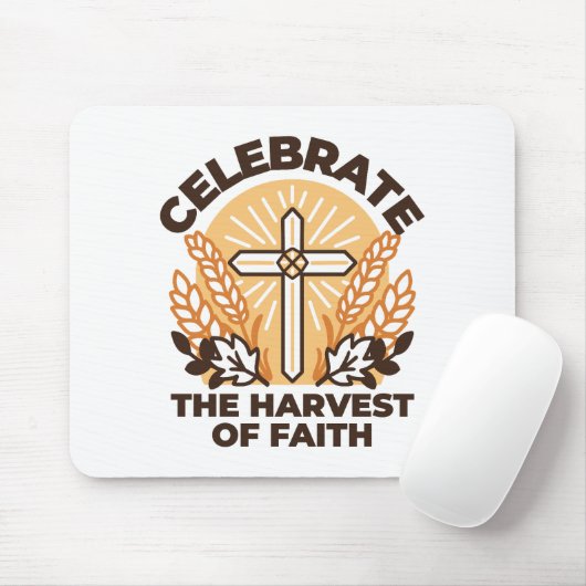 Faith Harvest Celebration - Inspiration Art Mousepad (Mit Mouse)