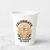 Faith Harvest Celebration - Inspiration Art Pappbecher (Vorderseite)
