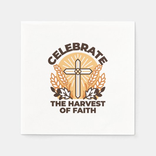 Faith Harvest Celebration - Inspiration Art Serviette (Vorderseite)