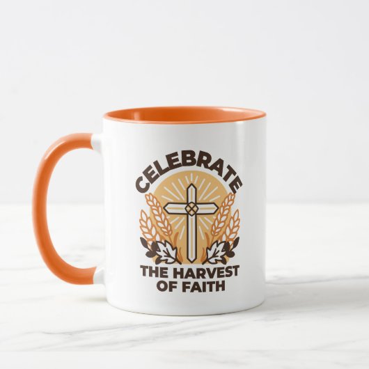 Faith Harvest Celebration - Inspiration Art Tasse (Links)