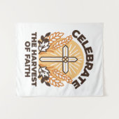 Faith Harvest Celebration - Inspiration Art Wandteppich (Vorderseite (Horizontal))