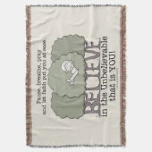 Faith hat dich in Ease versetzt Decke (Vorderseite Vertikal)