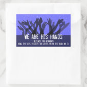 Faith.Healing.Healing.Healing.Healing the Sick.Spi Rechteckiger Aufkleber (Tasche)