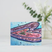 Faith Heart Postcard Postkarte (Stehend Vorderseite)