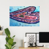 Faith Heart Poster Print (Heimbüro)