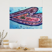 Faith Heart Poster Print (Küche)