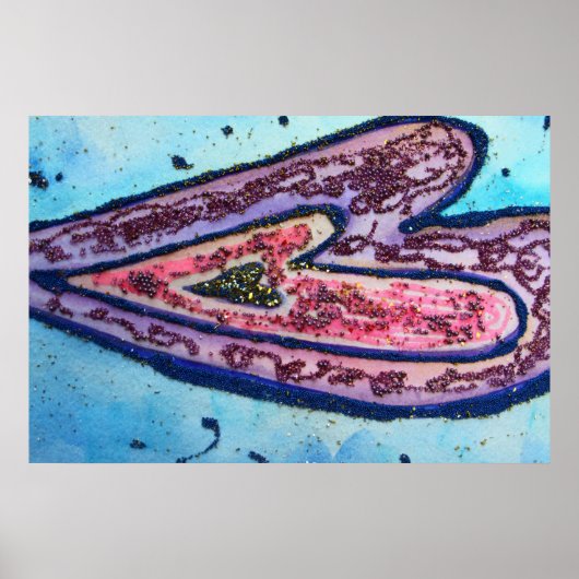 Faith Heart Poster Print (Vorne)