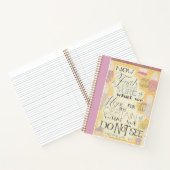 Faith - Hebrews 11:1 Spiral Notebook Notizblock (Innenseite)