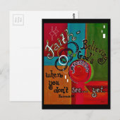Faith Hebrews 11 Postkarte (Vorne/Hinten)