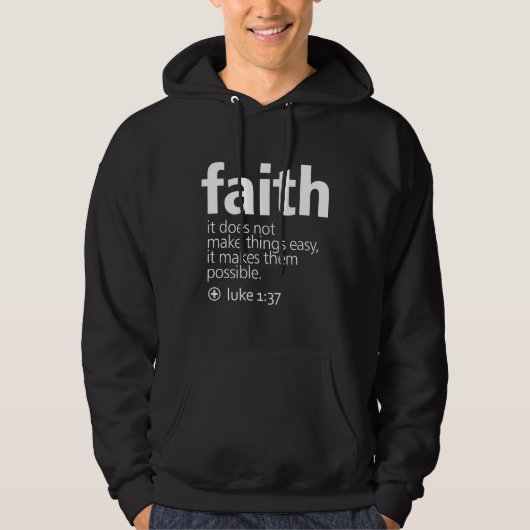 Faith Hoodie (Vorderseite)