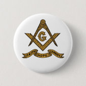Faith Hope Charity Masonic emblem button (Vorderseite)