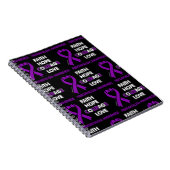 Faith Hope Courage Liebe...Fibro Notizblock (Rechte Seite)